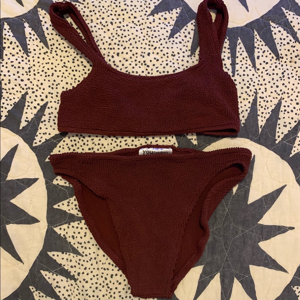 FSOT EUC Youswim Aplomb Standard Waist Garnet